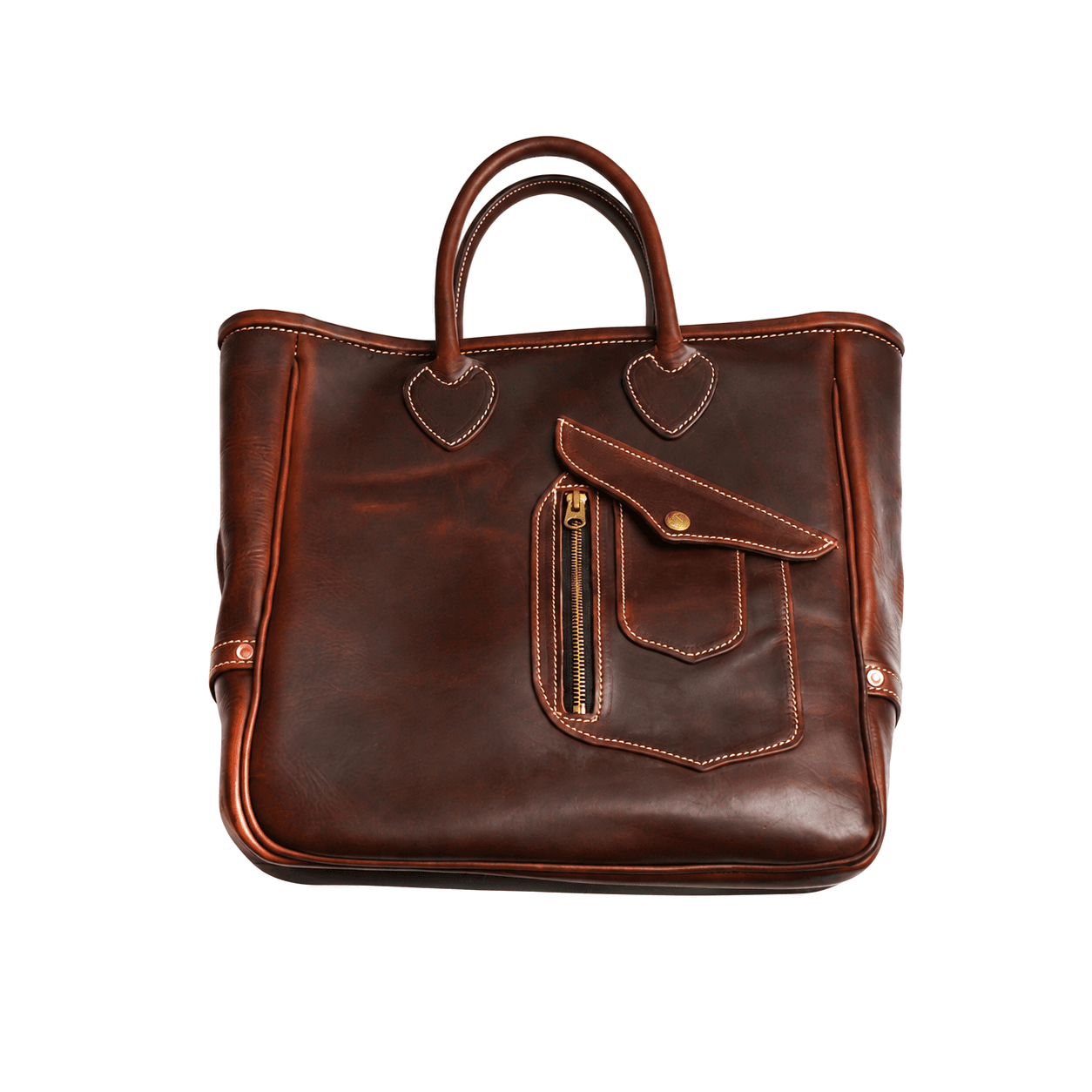 Front-Pocket Briefcase - Brown Chromexcel