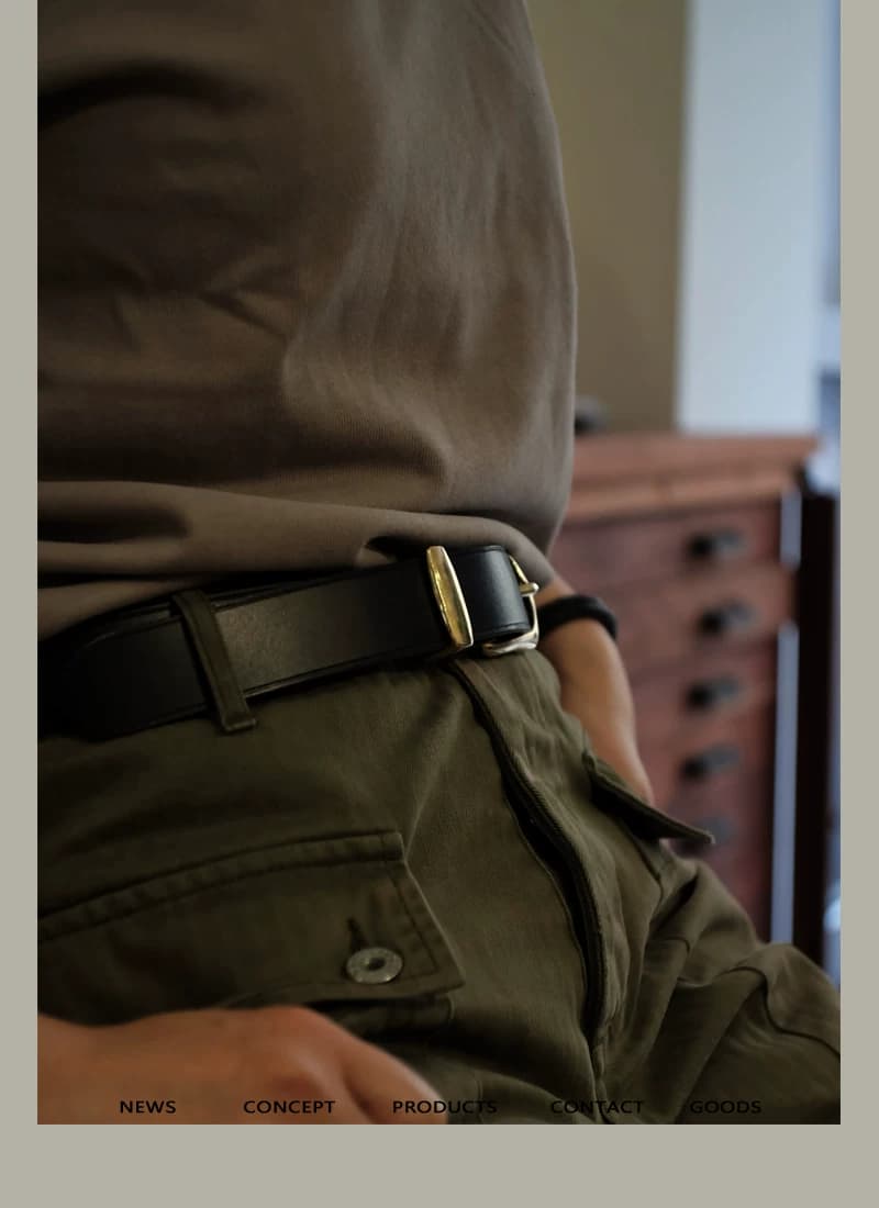 Leather Belt 1.5 in product image