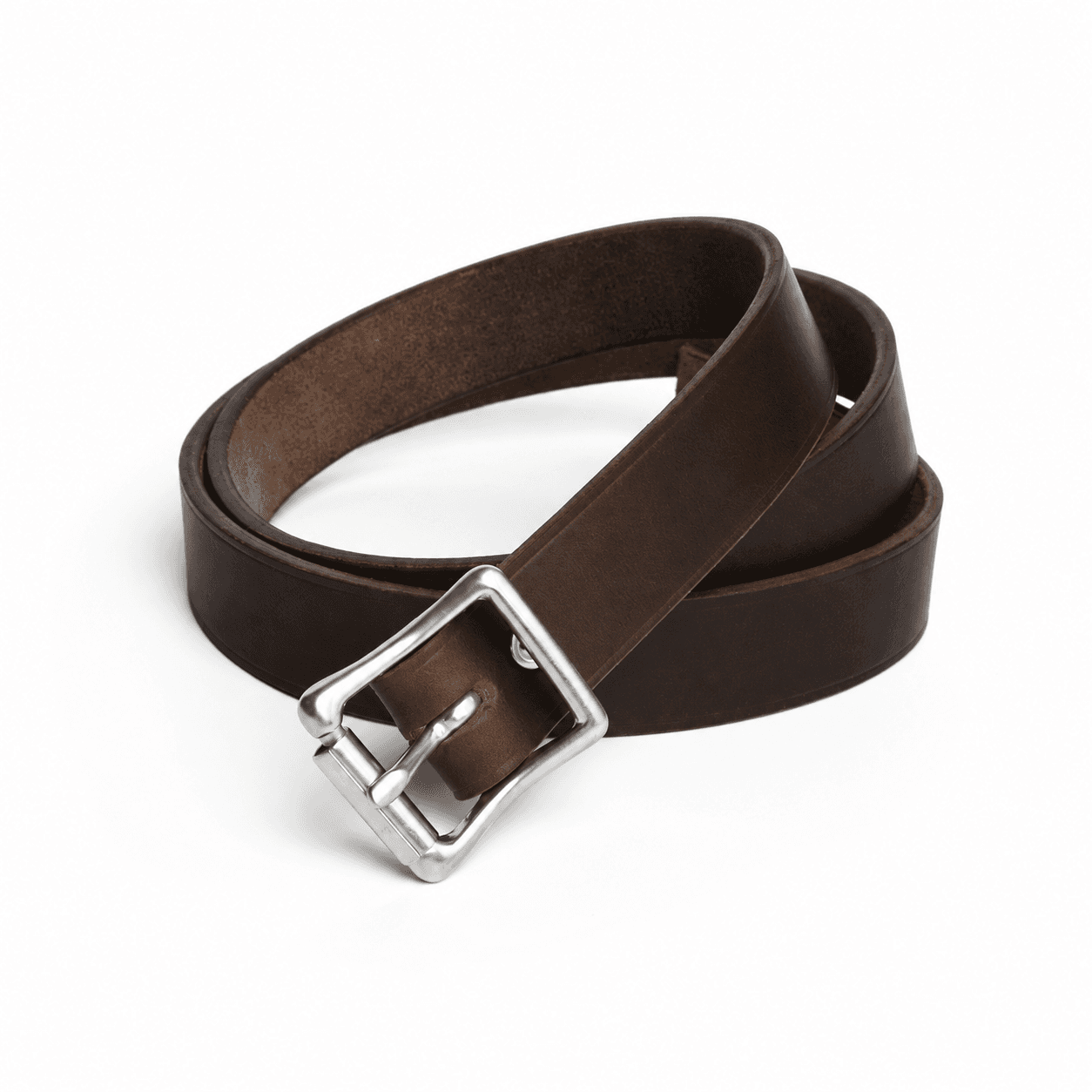 Leather Belt 1 in - Brown Nut Dublin