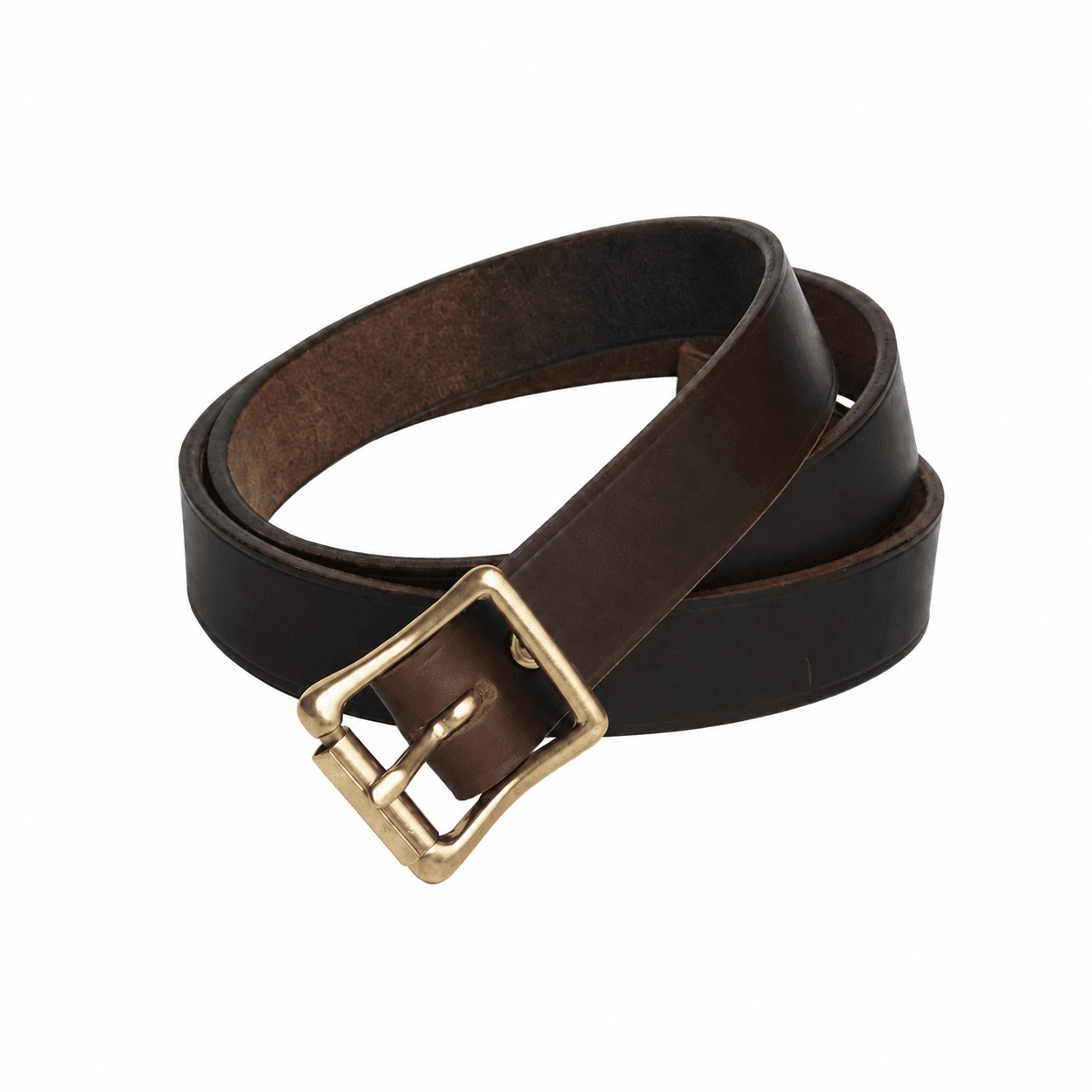 Leather Belt 1 in - Brown Nut Dublin